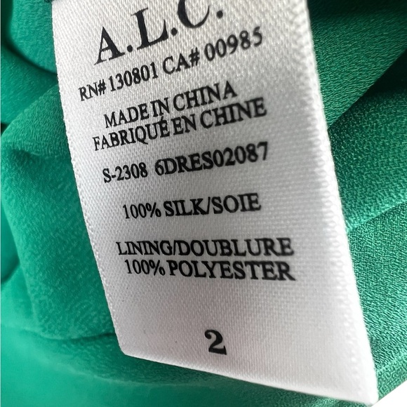 A.L.C. Bell Silk Maxi Dress - Picture 11 of 14